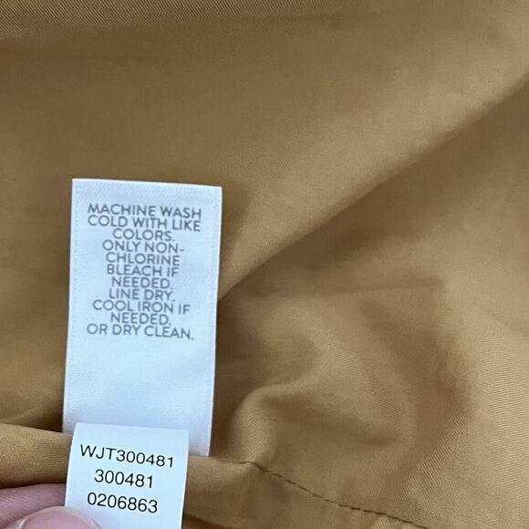 J Jill Womens Modern Tweed Button Jacket Size 3X Honey Yellow Career Office NWT - Picture 10 of 10